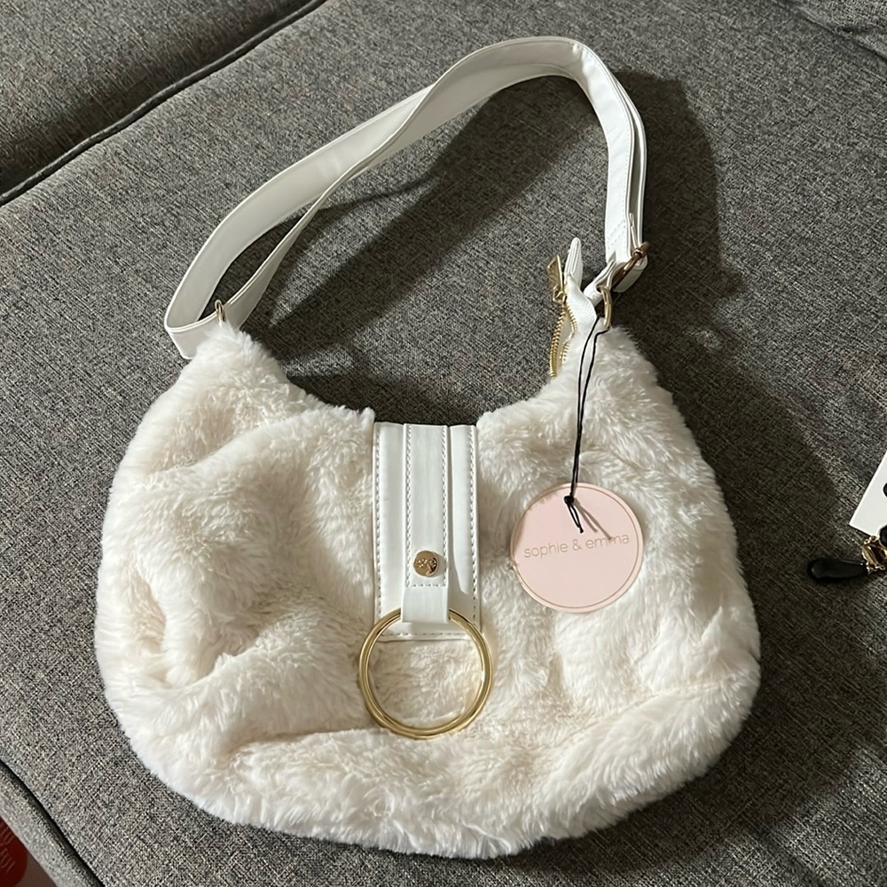 Sophie & Emma faux fur bag